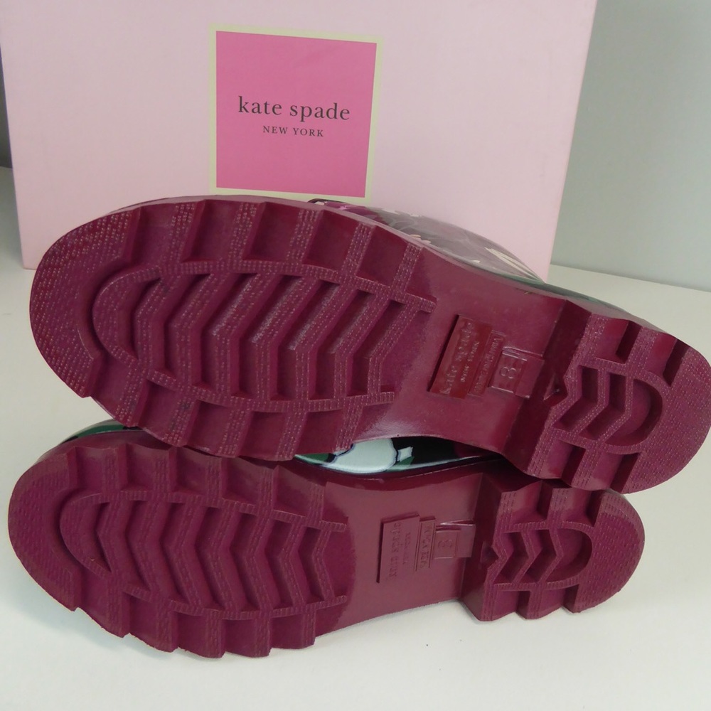 Kate Spade NY Renata Floral Waterproof Rain Boots - Picture 5 of 8